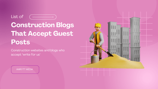 Construction & Repairs Blogs That Accept Guest Posts