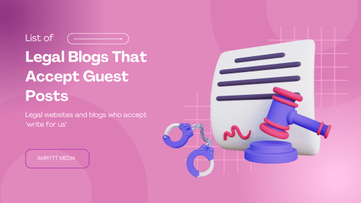 Legal Blogs That Accept Guest Posts