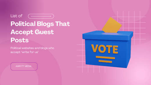 Political Blogs That Accept Guest Posts