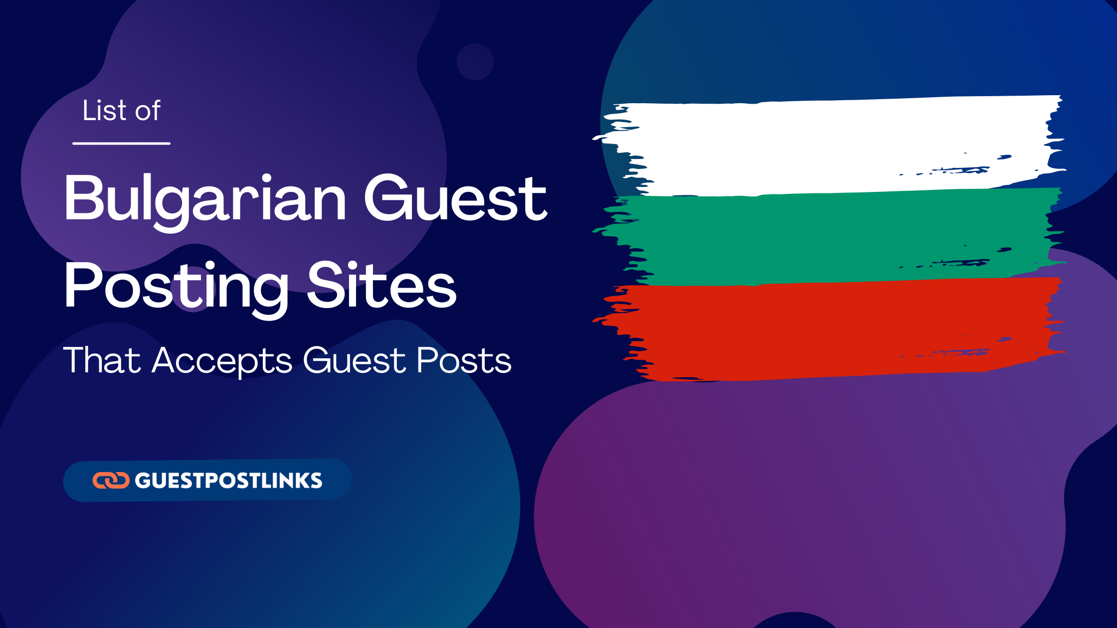 Bulgarian Guest Posting Sites List