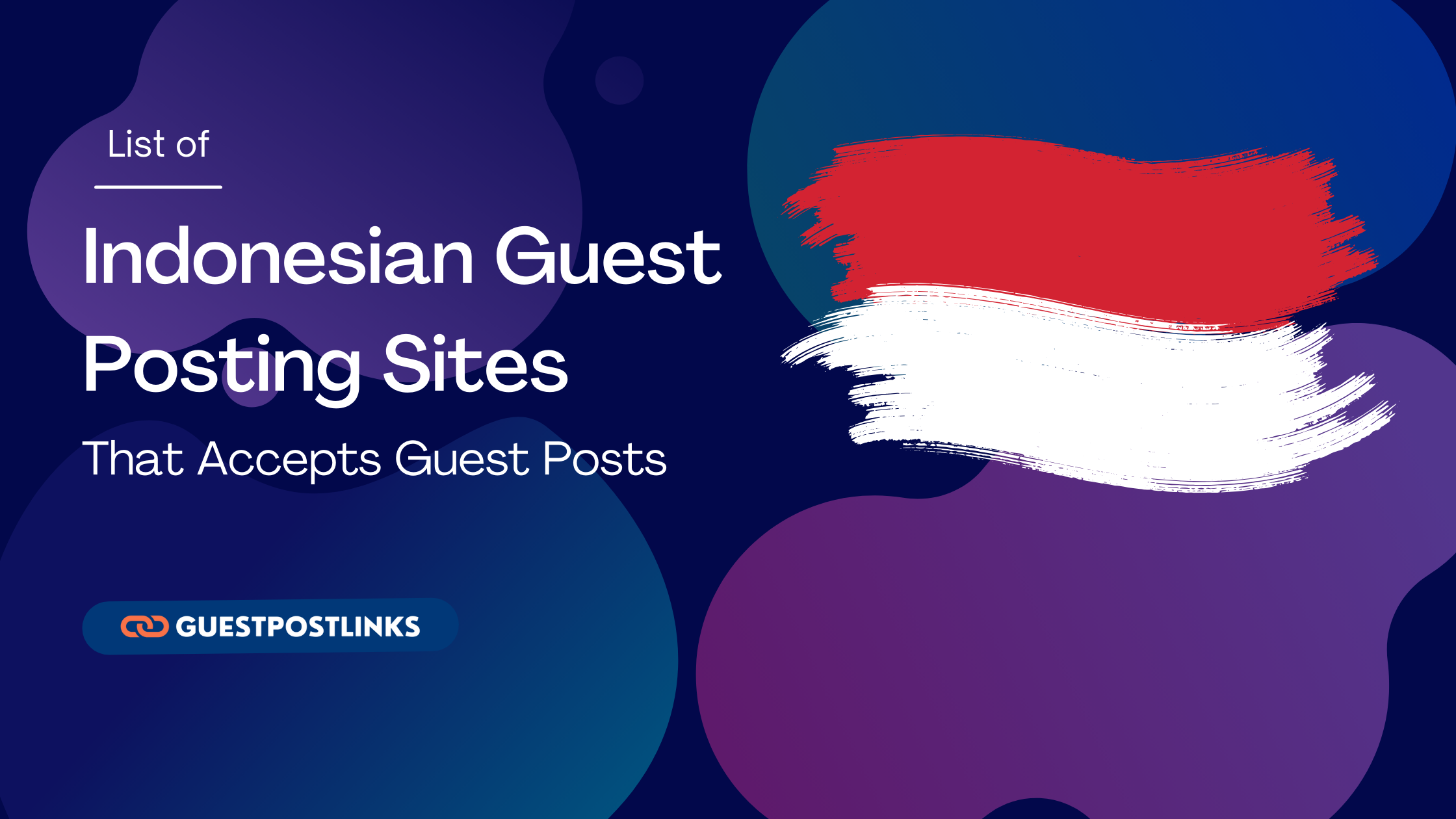 Indonesia Guest Posting Sites List