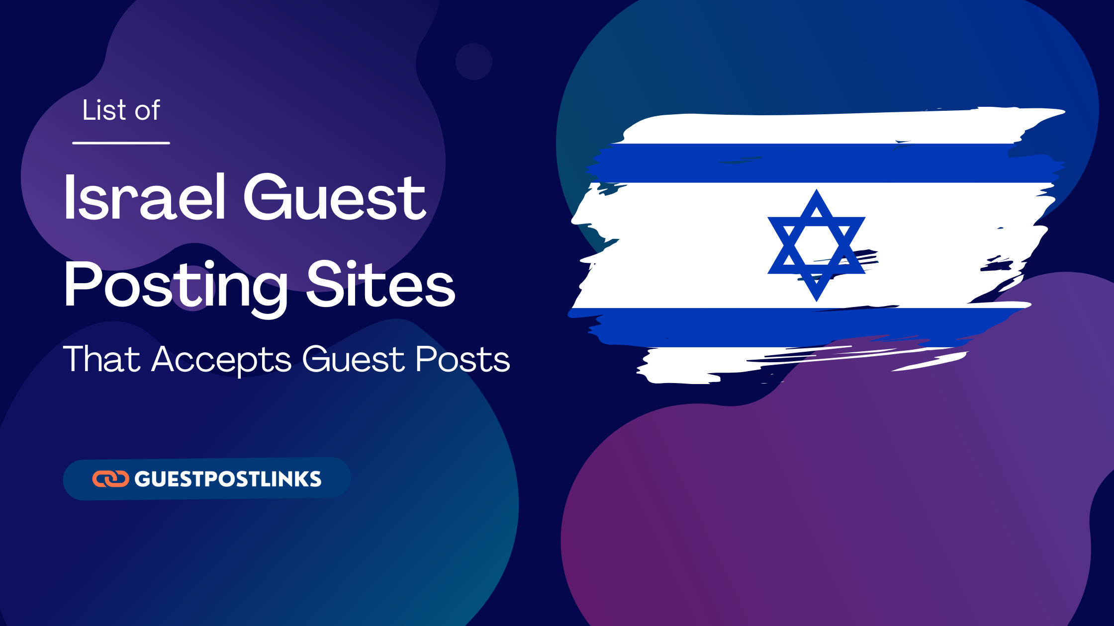 Israel Guest Posting Sites List