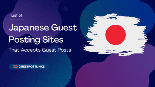 Japan Guest Posting Sites List