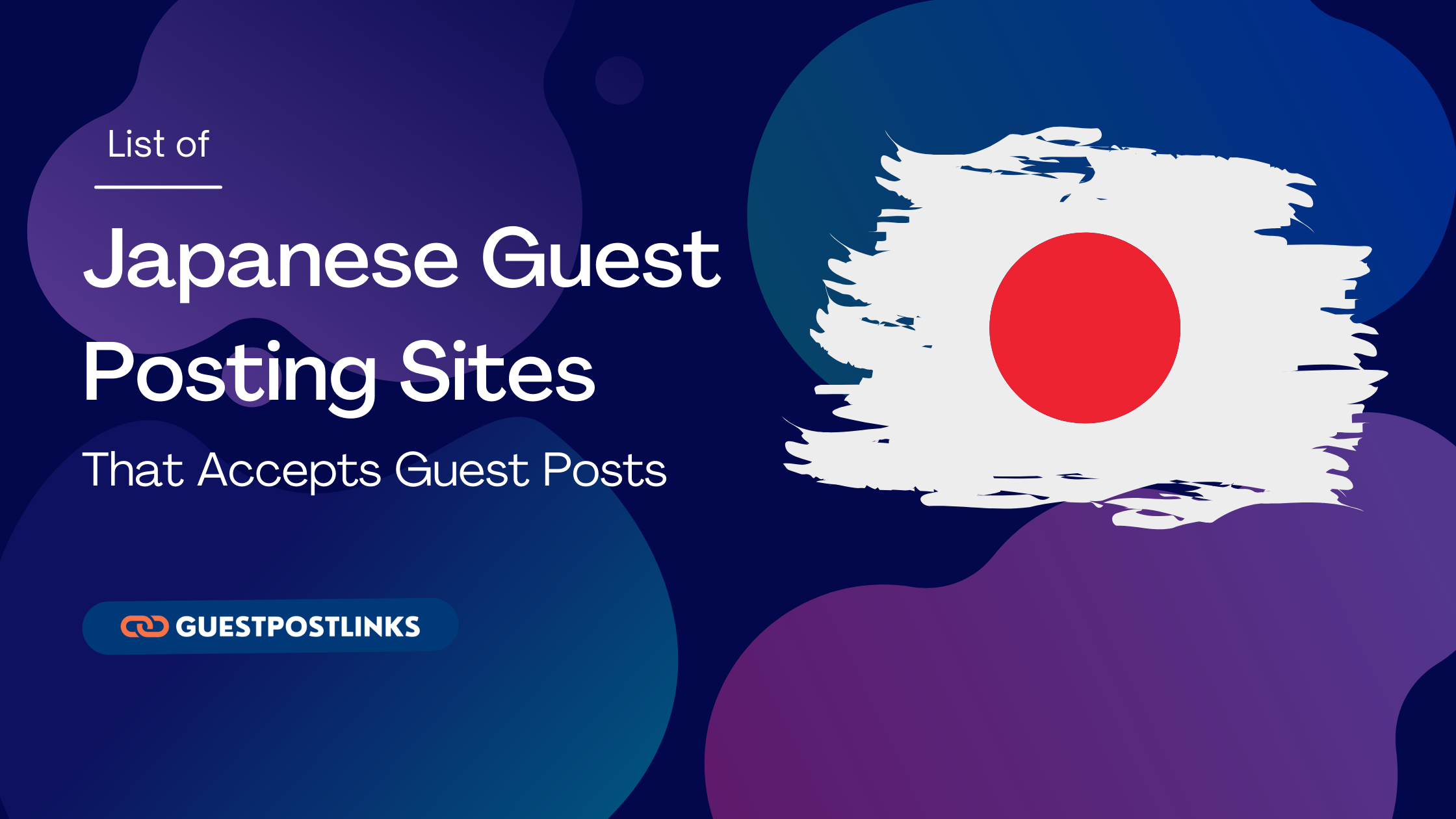 Japan Guest Posting Sites List