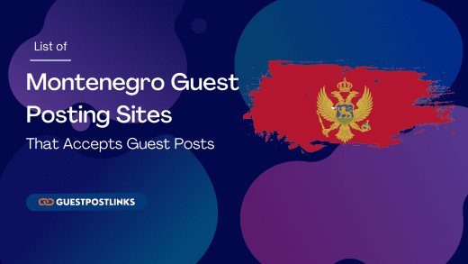 Montenegro Guest Posting Sites List