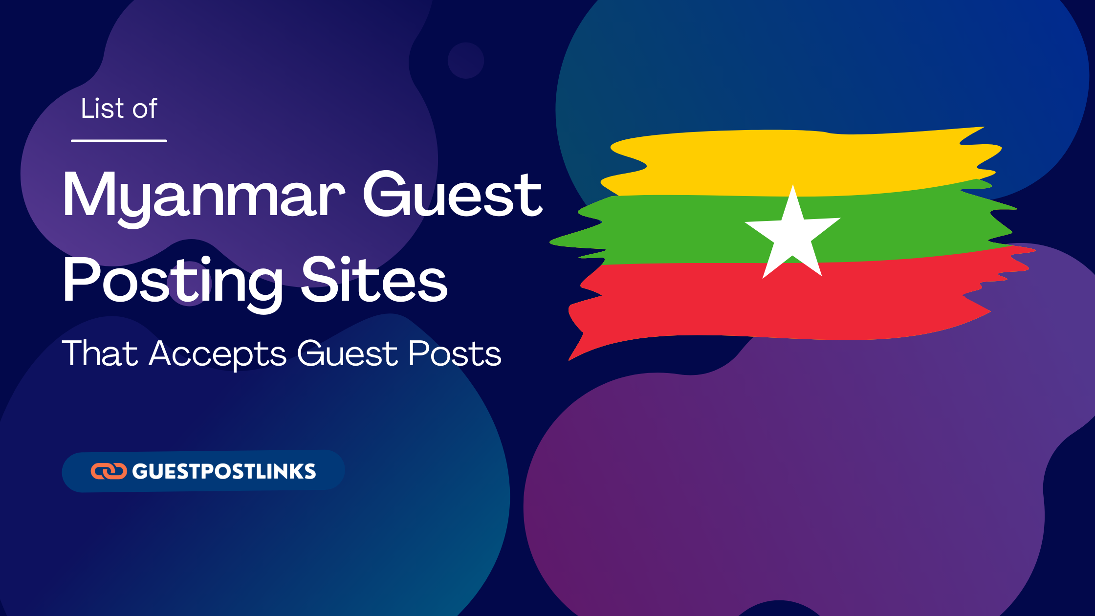 Myanmar Guest Posting Sites List