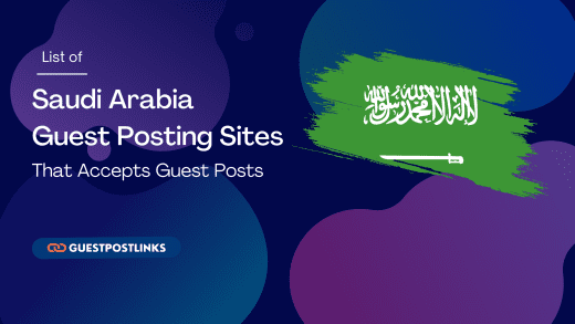 Saudi Arabia Guest Posting Sites List