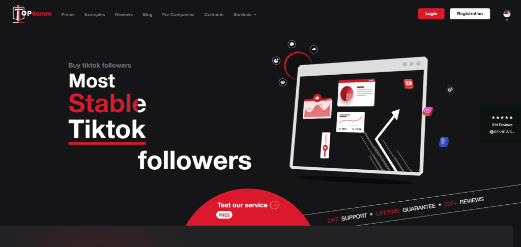 Top4SMM - Buy TikTok Followers
