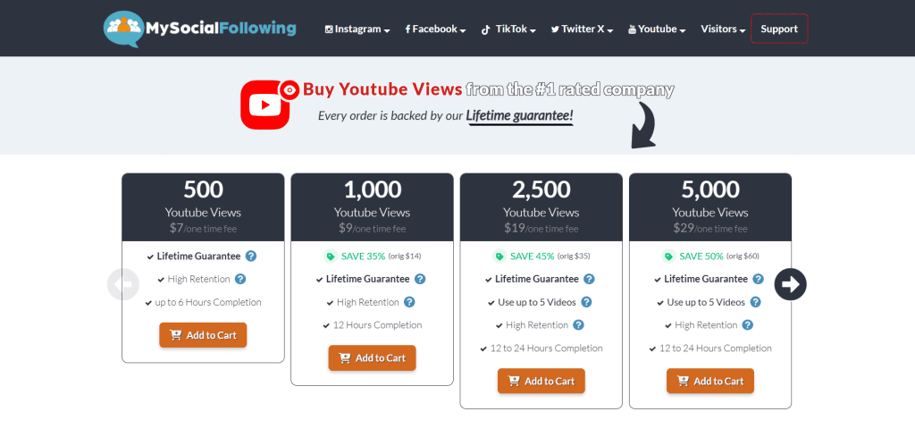 mysocialfollowing - Buy YouTube Views