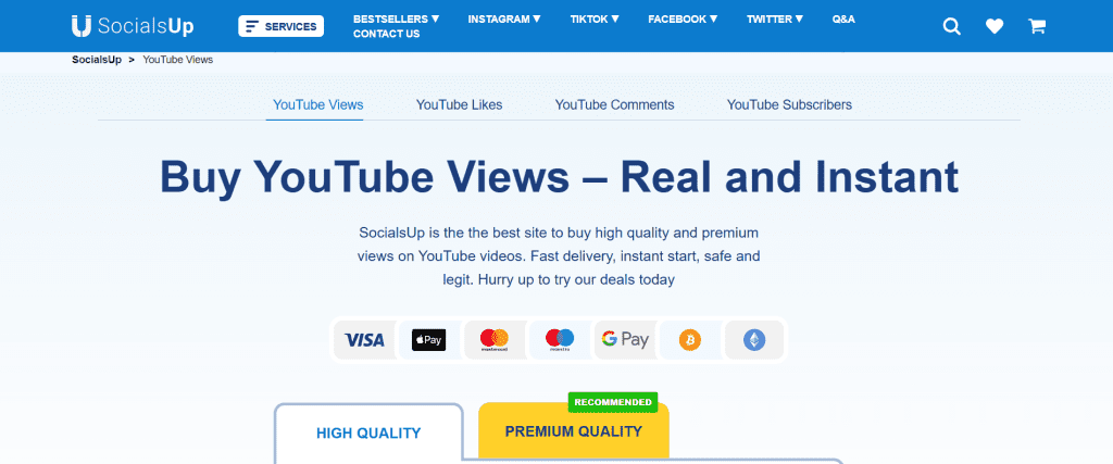 socialsup - Buy YouTube Views