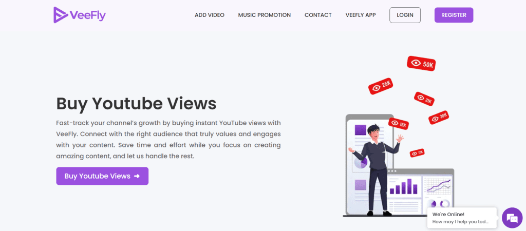 veefly - Buy YouTube Views