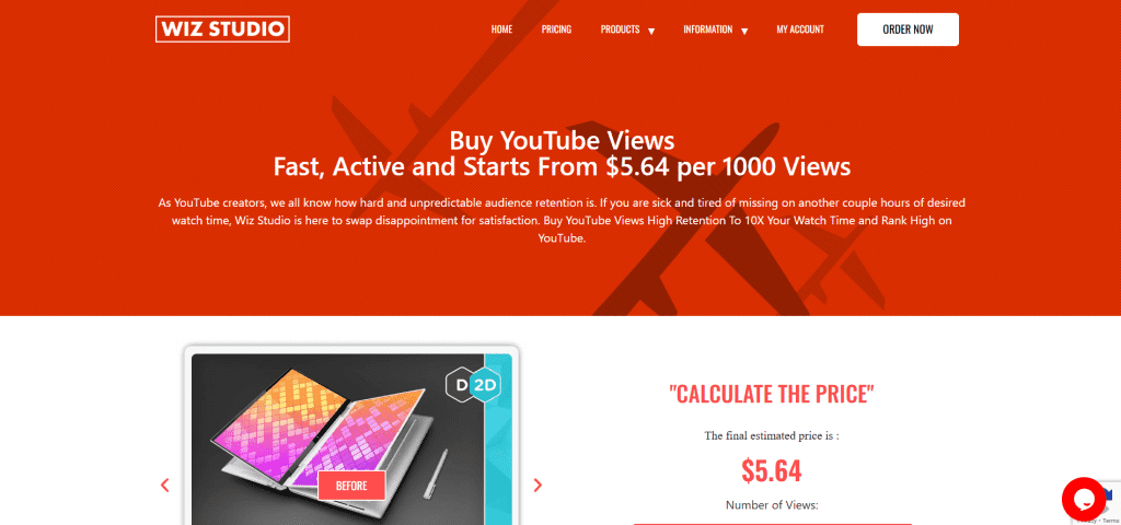 wiz.studio - Buy YouTube Views