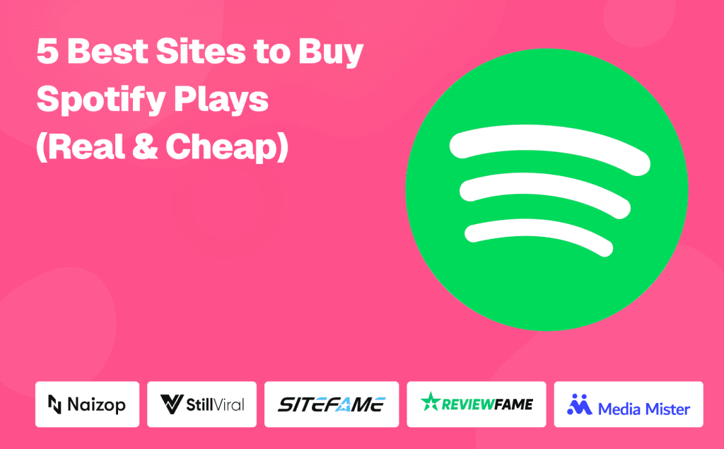 Best Sites to Buy Spotify Plays