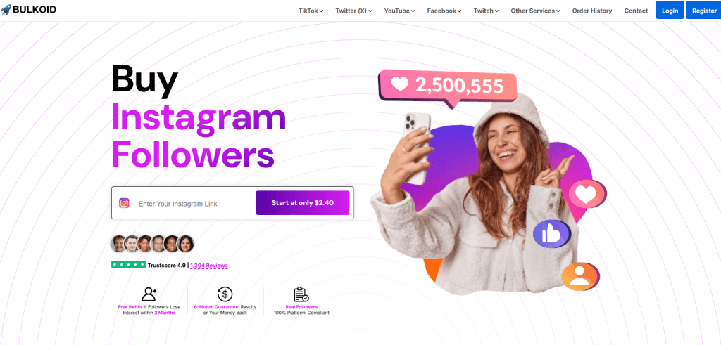 Bulkoid - Buy Instagram Followers