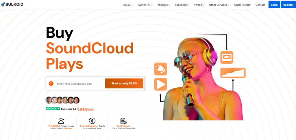 Bulkoid - Buy SoundCloud Plays