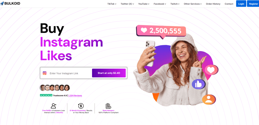 Bulkoid - Buy an Instagram Like Bot