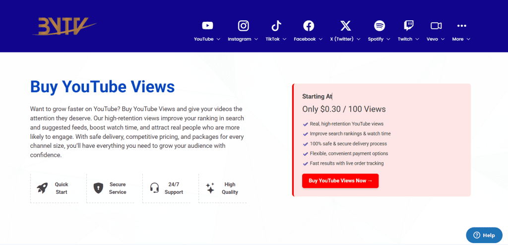 BuyYoutubViews - YouTube View Bots