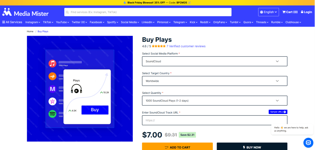 Media Mister Buy SoundCloud Plays