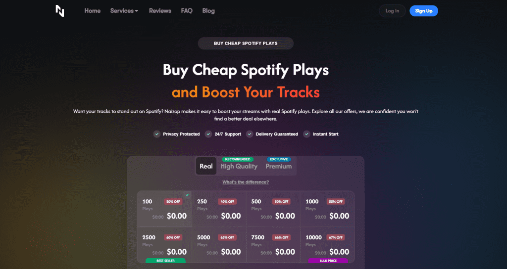 Buy Spotify Plays