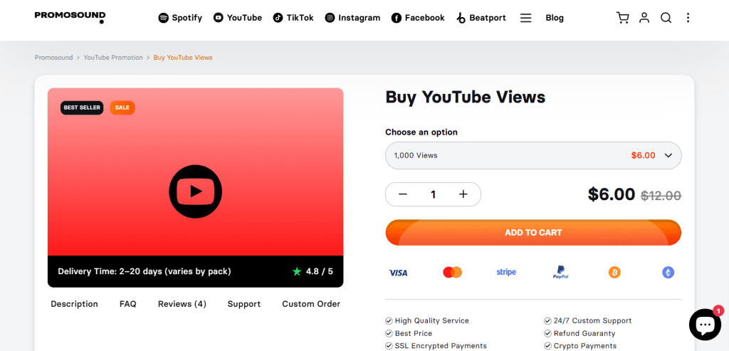 PromosoundGroup - YouTube View Bots