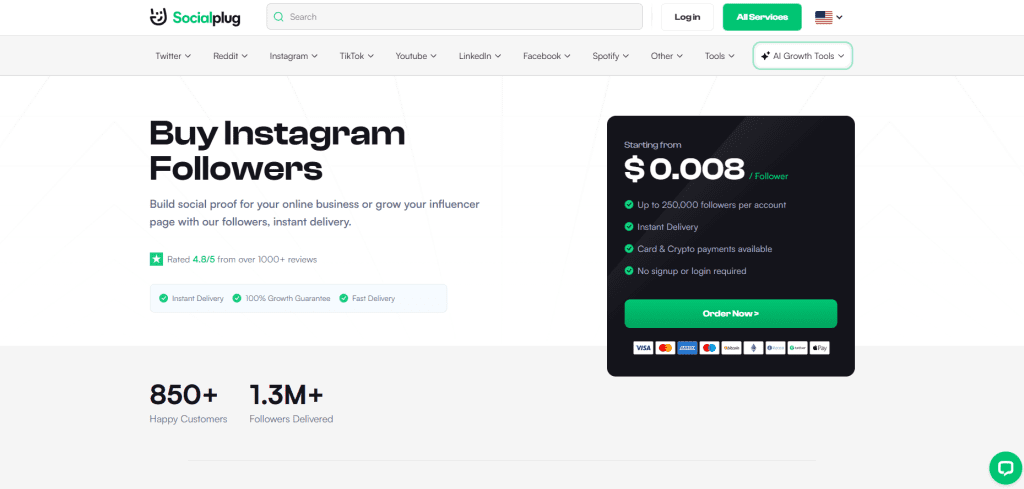 SocialPlug - Buy Instagram Followers