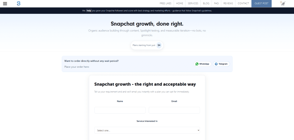 SocioBlend - Buy Snapchat Score