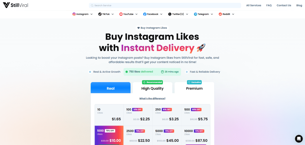 StillViral Instagram Like Bots