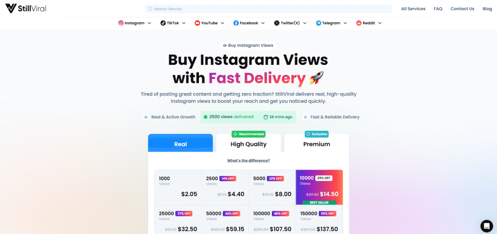 StillViral Instagram View Bots