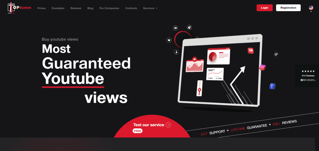 Top4SMM - YouTube View Bots