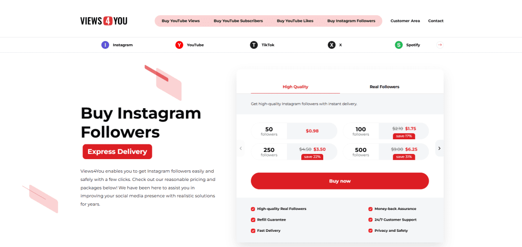 View4You - Buy Instagram Followers