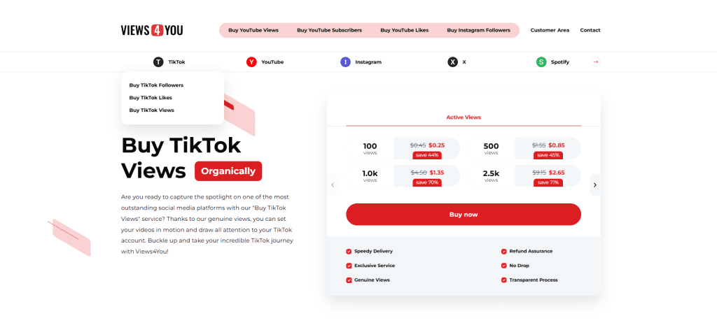 View4You - Buy TikTok Views