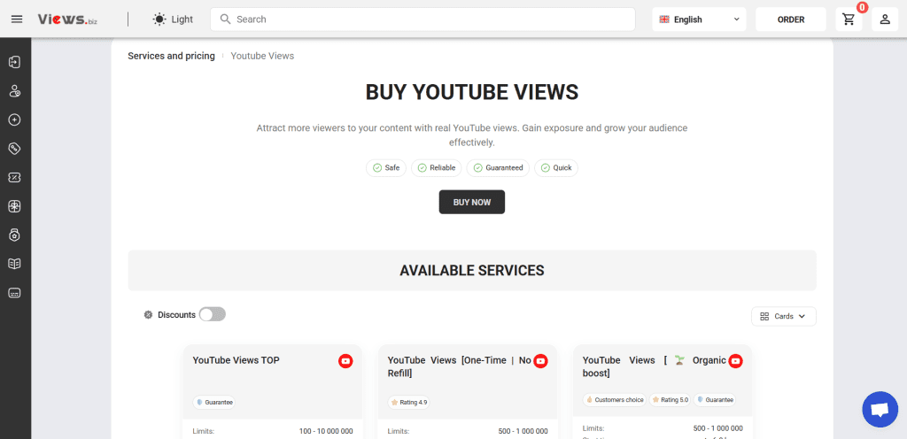 Views.biz - YouTube View Bots